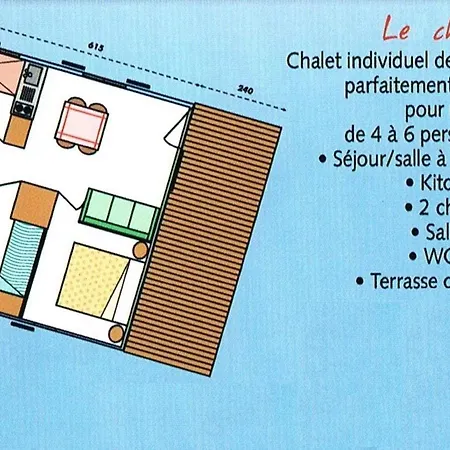 Chalet Acacia Pour 6 Prix Semaine Blavignac
